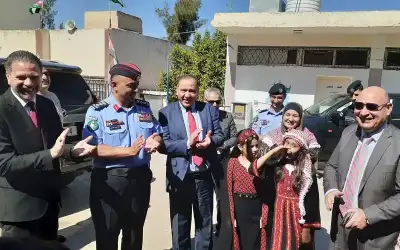 محافظ جرش يرعى يوما زراعيا بيئيا