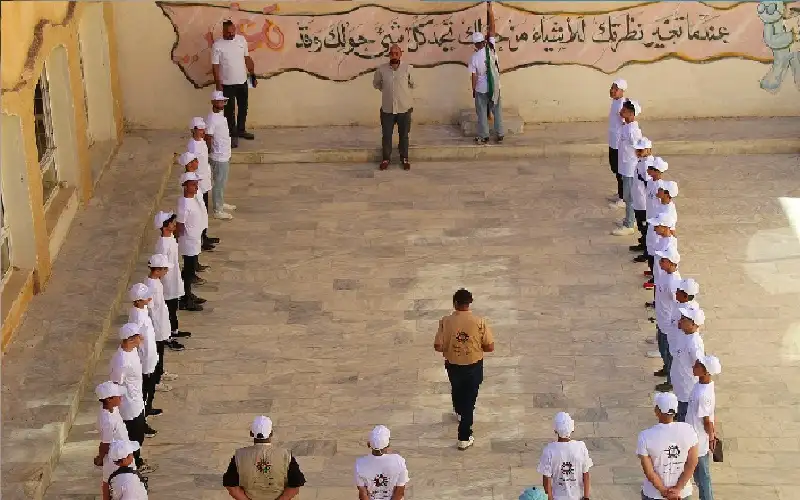 انطلاق فعاليات معسكر التدريب المهني والتقني