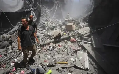 إسرائيل تقصف 150 هدفا في غزة
