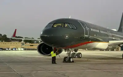 وصول أول طائرة إيرباص A320neo للملكية