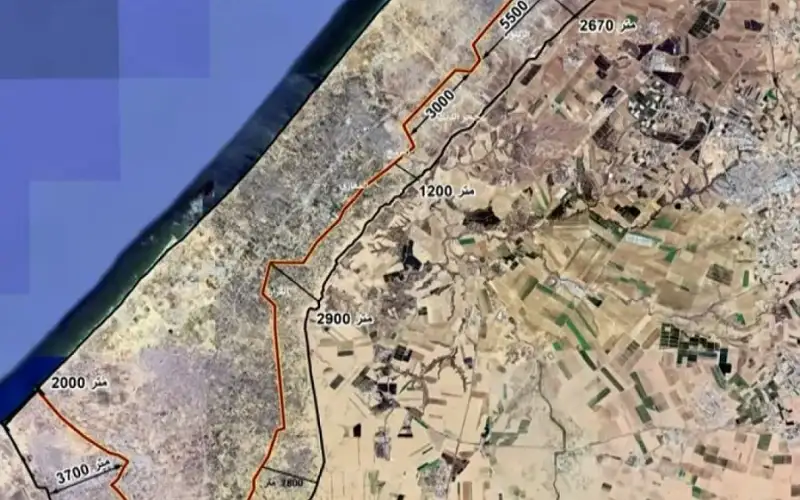 خطة إسرائيلية لاقتطاع 40% من غزة