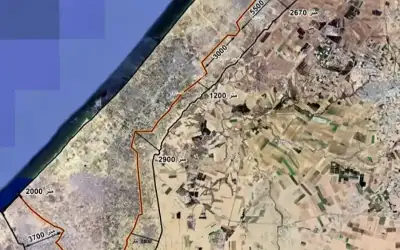 خطة إسرائيلية لاقتطاع 40% من غزة