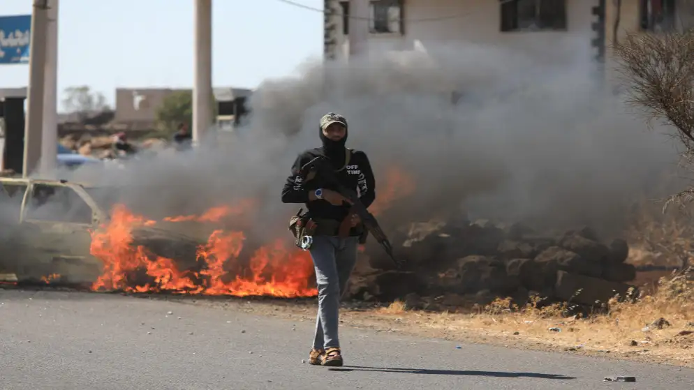 القوات الحكومية على مشارف السويداء بعد