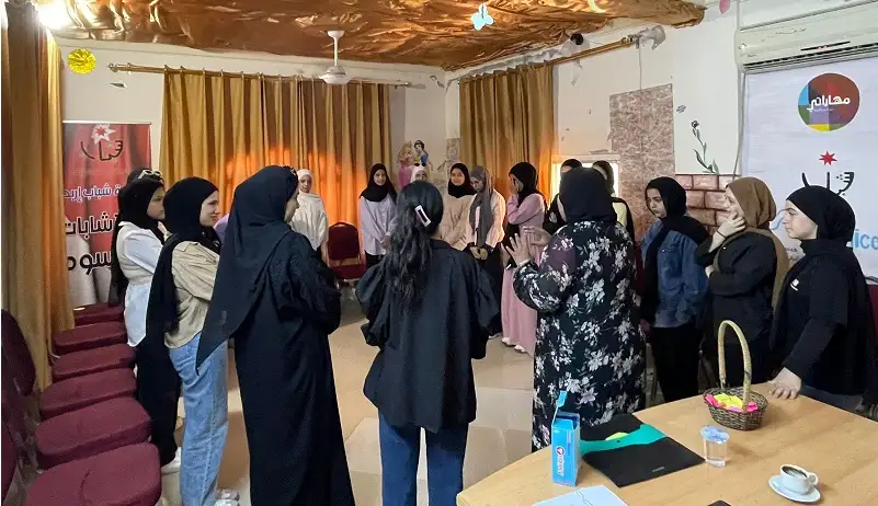 دورة تدريبية في مركز شابات كفر