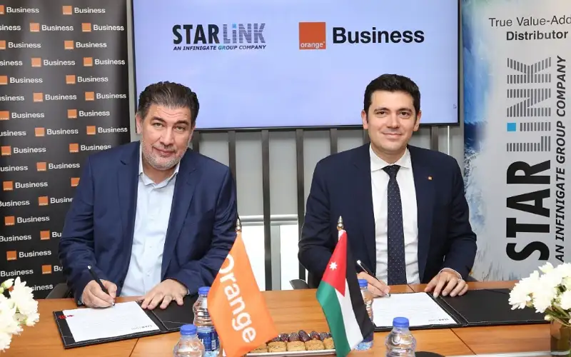 اتفاقية شراكة استراتيجية بين أورنج الأردن