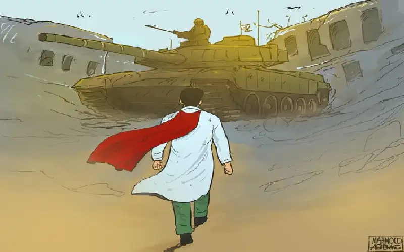 حسام أبو صفية.. طبيب وقف ندا