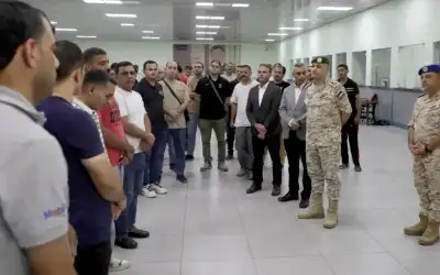 وصول طواقم المستشفى الميداني الأردني جنوب