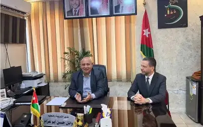 محافظ جرش يزور مديرية التربية والتعليم