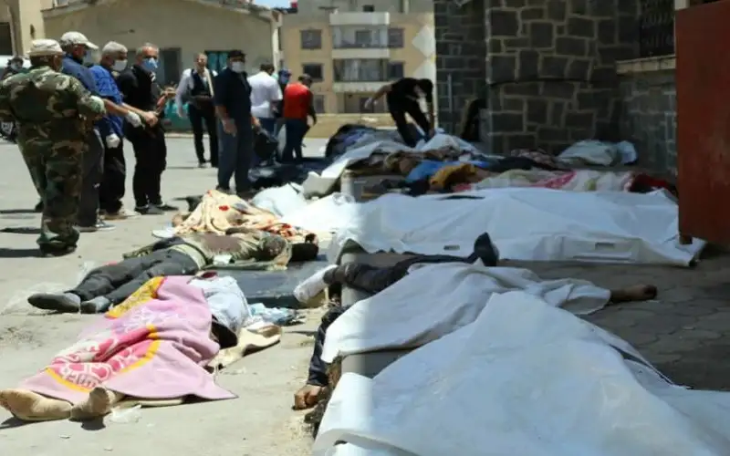 مستشفى السويداء في جنوب سوريا استقبل