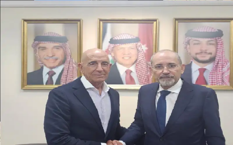 الصفدي يبحث مع المبعوث الأميركي لسوريا