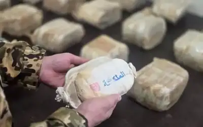 إحباط تهريب 28 كغ من الحشيش