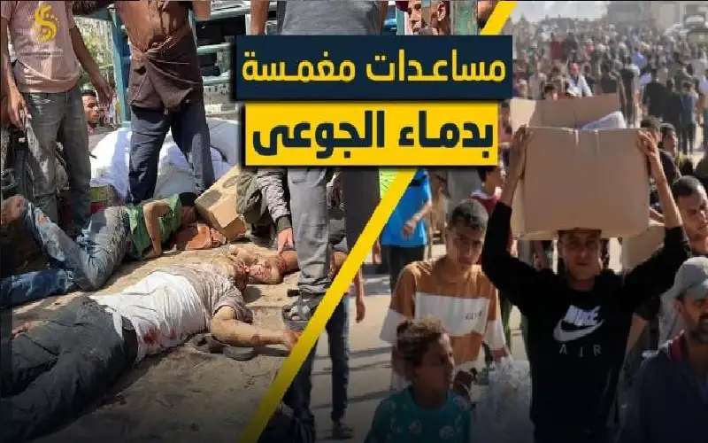 مجزرة مروعة ضد مجوعي غزة.. عشرات