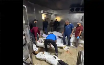 الخيام احترقت وغرفة الموتى امتلأت