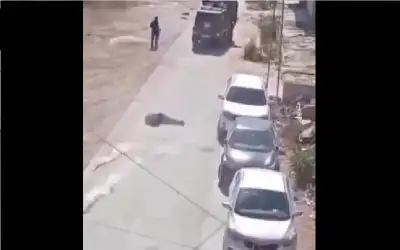 في القدس.. جندي اسرائيلي يطلق قنبلة