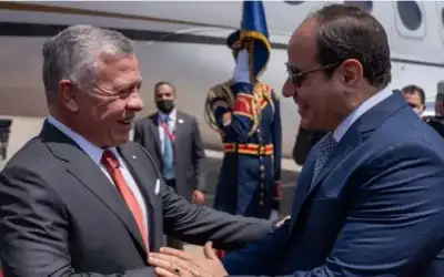 الملك يهنئ السيسي بذكرى ثورة 23