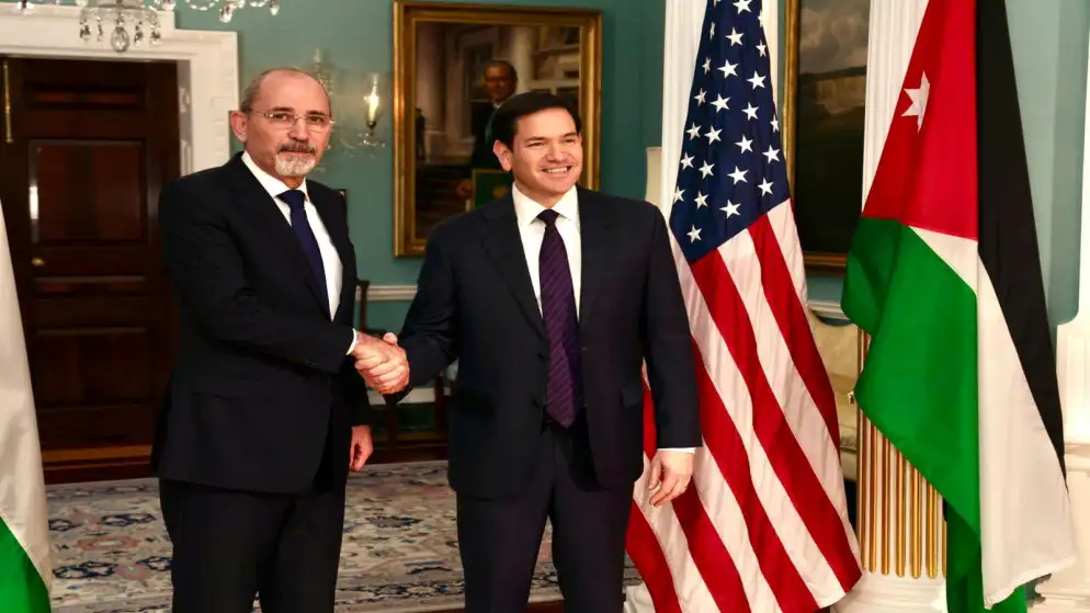 الصفدي وروبيو يناقشان جهود تحقيق وقف