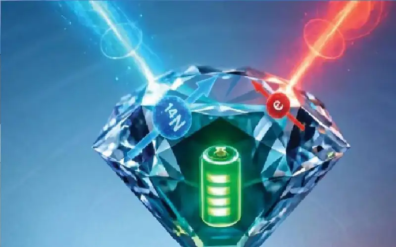 خصائص الألماس تلهم العلماء ابتكار بطاريات
