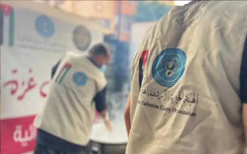 الخيرية الهاشمية تتوقع عبور قافلة المساعدات