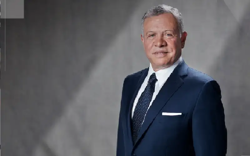 الملك يلتقي المستشار الألماني في برلين