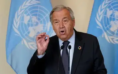 غوتيريش: حل الدولتين المسار الوحيد الموثوق