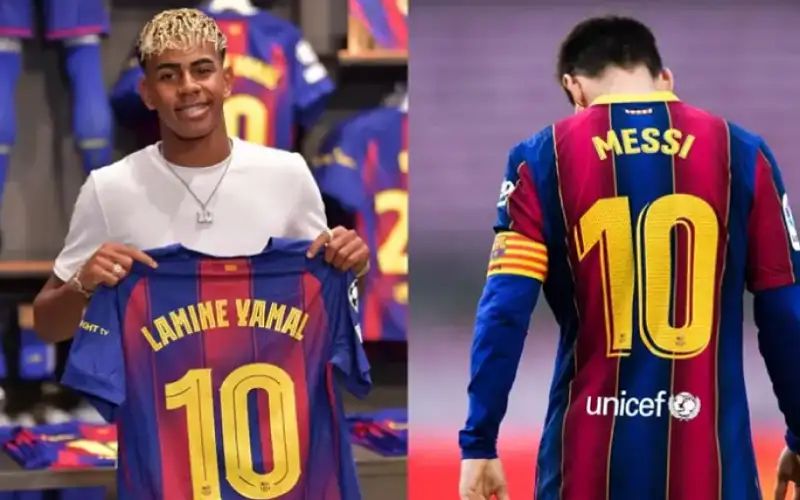 غوارديولا عن منافسة يامال وميسي: اسألوني