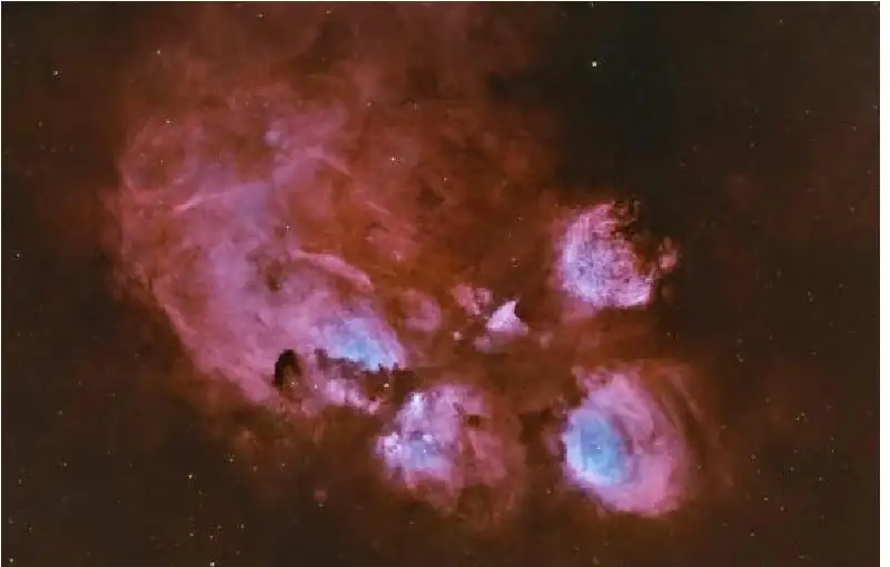 تصوير سديم مخلب القط من سماء