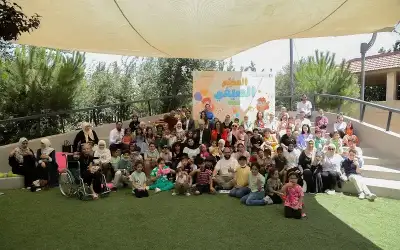 مؤسسة الحسين للسرطان تفتتح فعاليات المخيم