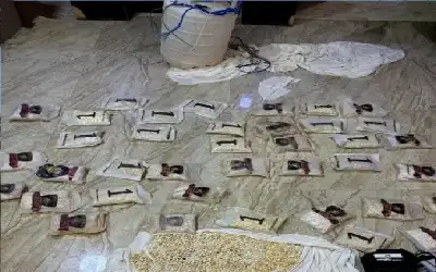 الجبيش يحبط محاولة تهريب مخدرات بواسطة