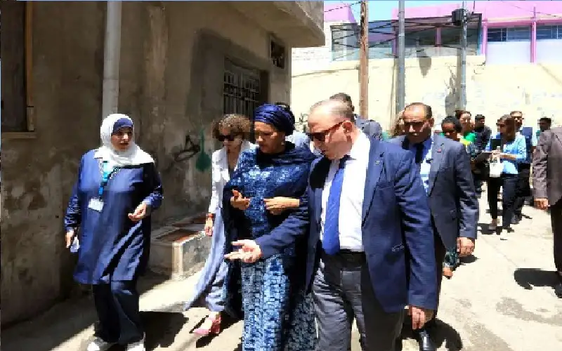 نائبة الأمين العام للأمم المتحدة تزور