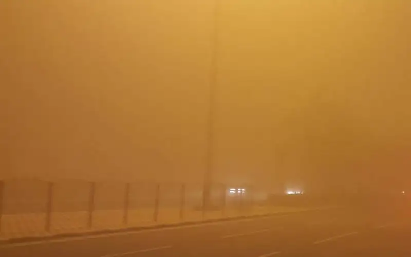 الأرصاد تحذر من تدني الرؤية على