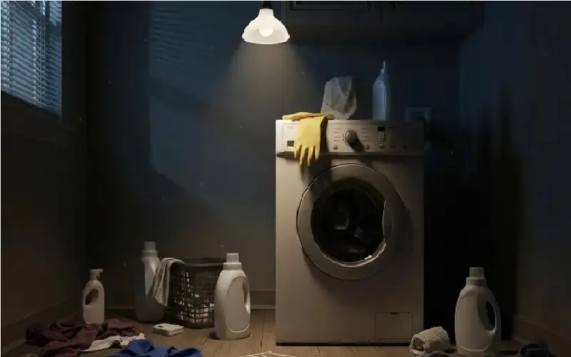 جثة طفل داخل غسالة تكشف جريمة