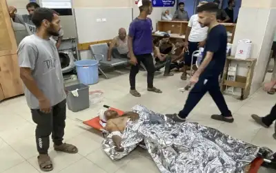 صحة غزة: المستشفيات تغرق بالإصابات ونسب