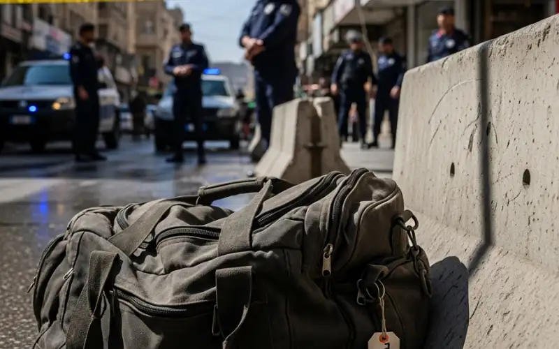 حقيبة مهملة تستنفر الأجهزة الأمنية في