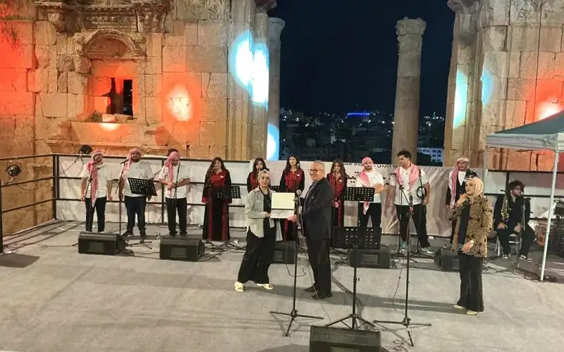 فرقة كورال جامعة عمان الاهلية تتألق