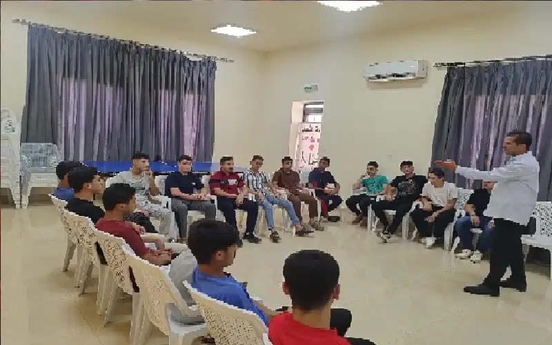 صناعة المحتوى الإعلامي نشاط ينفذه شباب