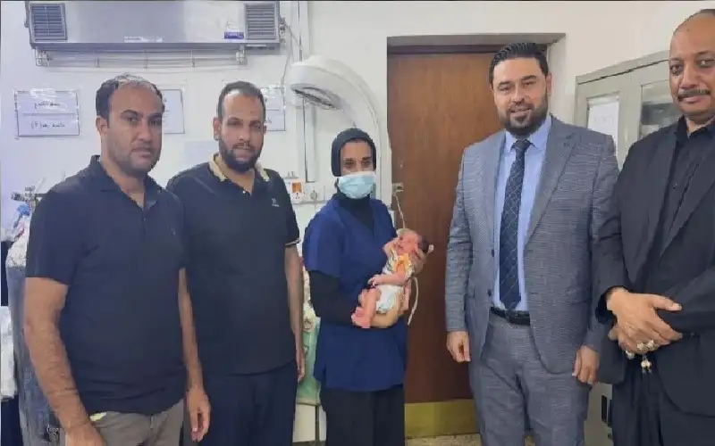 سيدة تسرق مولودا من مستشفى عراقي
