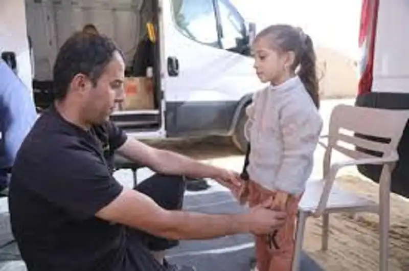 الميداني الأردني جنوب غزة 7: تركيب