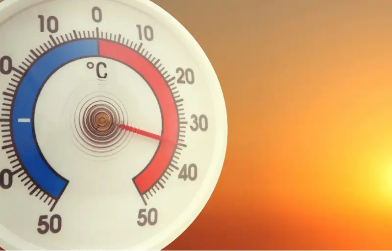 46 درجة مئوية أعلى درجة حرارة
