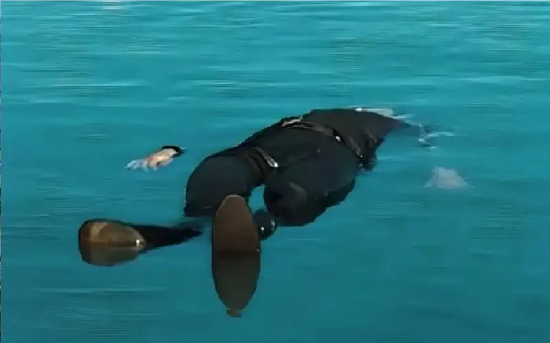 جثة بلا رأس تطفو قرب شاطئ