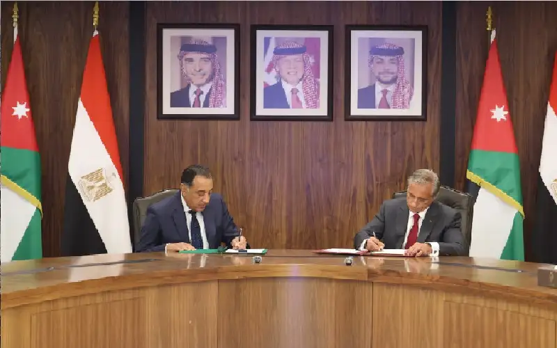 الأردن ومصر يوقعان 9 اتفاقيات ومذكرات
