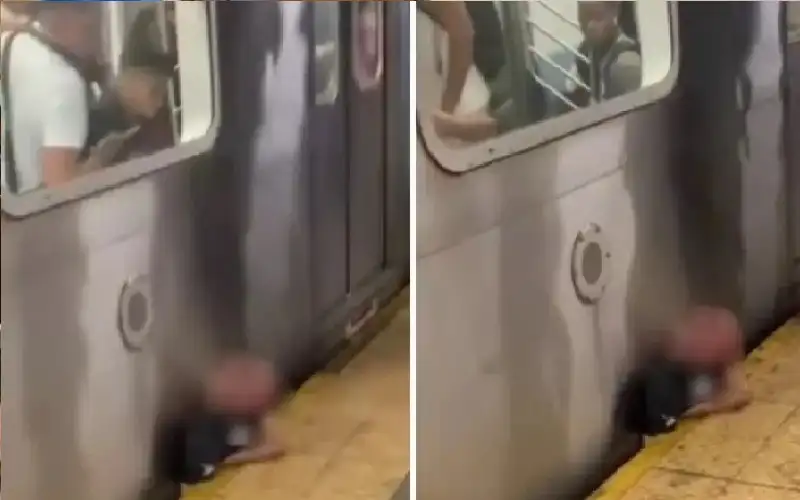 نيويورك.. وفاة رجل علق بين القطار