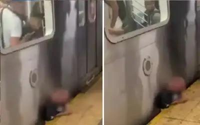 نيويورك.. وفاة رجل علق بين القطار