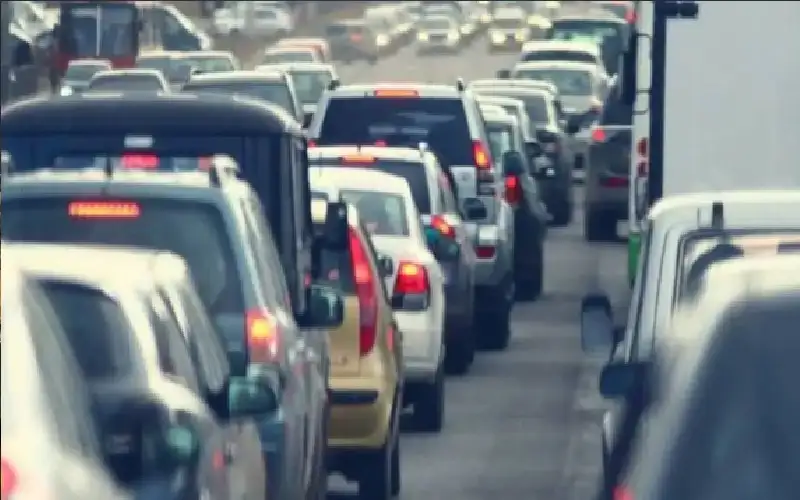 ازدحام مروري في شارع الأردن بعد