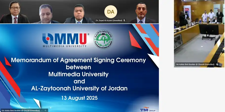 جامعة الزيتونة الأردنية توقع اتفاقيات لمشاريع