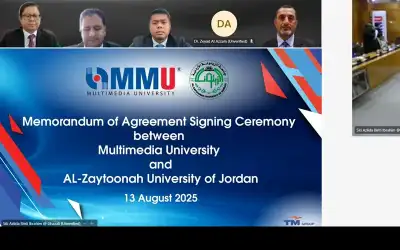 جامعة الزيتونة الأردنية توقع اتفاقيات لمشاريع