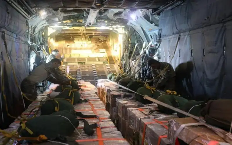 الأردن يواصل إيصال المساعدات إلى غزة