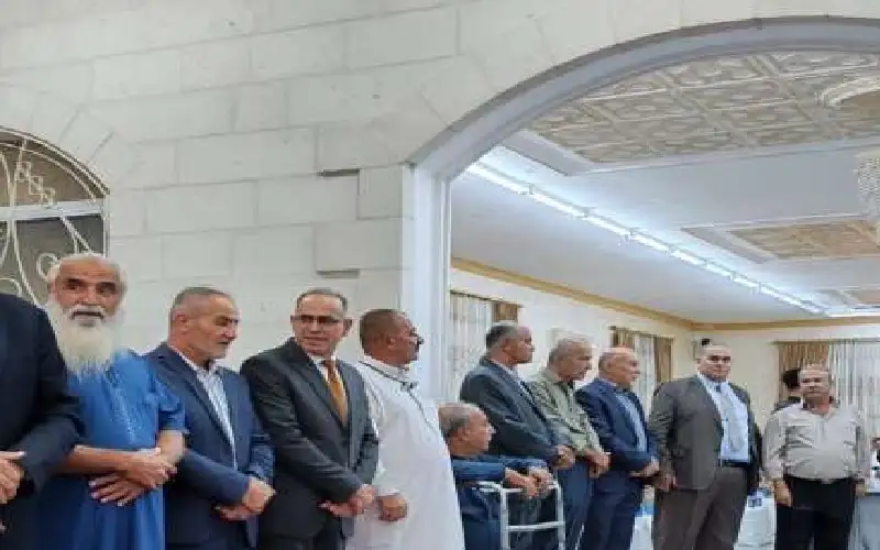 الخلايلة يستقبل المهنئين في النعيمة