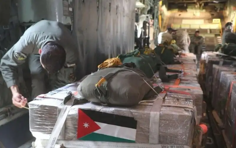 الأردن يواصل إيصال المساعدات إلى غزة