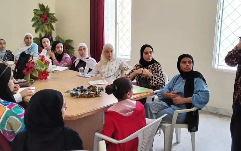 اختتام دورة اللغة الإنجليزية في مركز