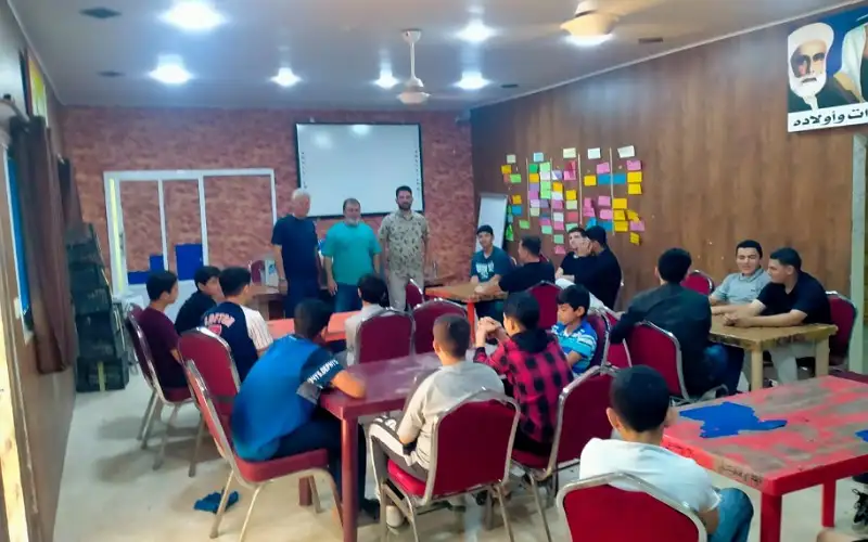 دورة تدريبية حول إعادة التدوير بمركز